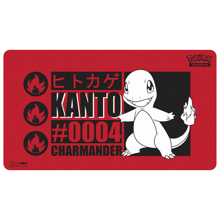 Pokémon-Sammelkartenspiel: Ultra Pro – Pokémon-Kanto-Glumanda-Spielmatte