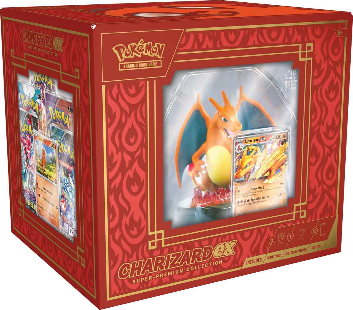 Pokémon Charizard EX Super Premium Collection (10 Booster)