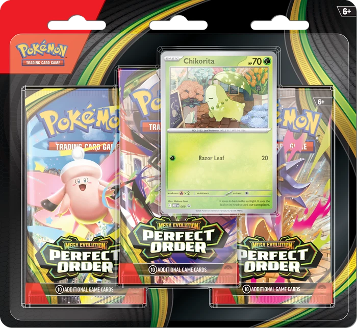 Pokémon TCG: ME03 Perfect Order Three Pack Blister