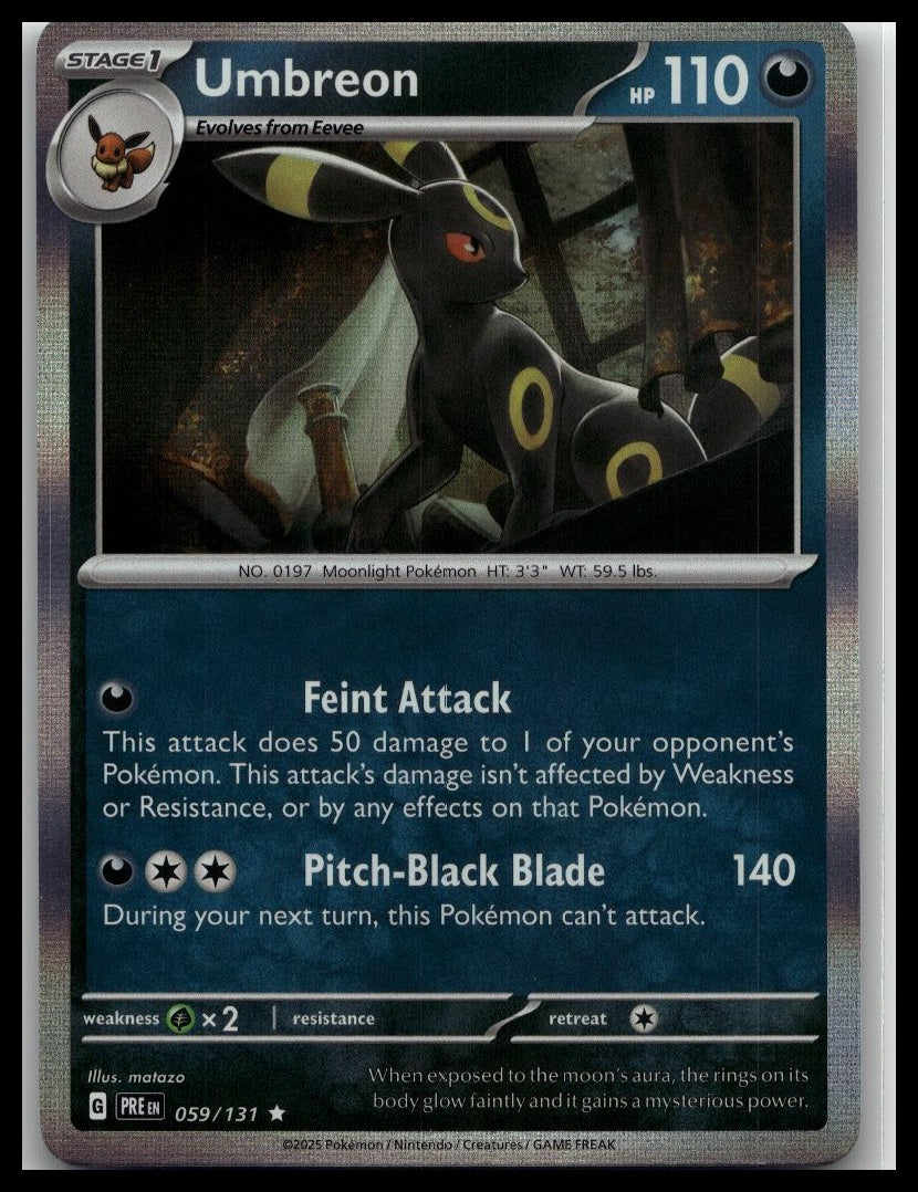 SV: Prismatic Evolutions #059/131 Umbreon