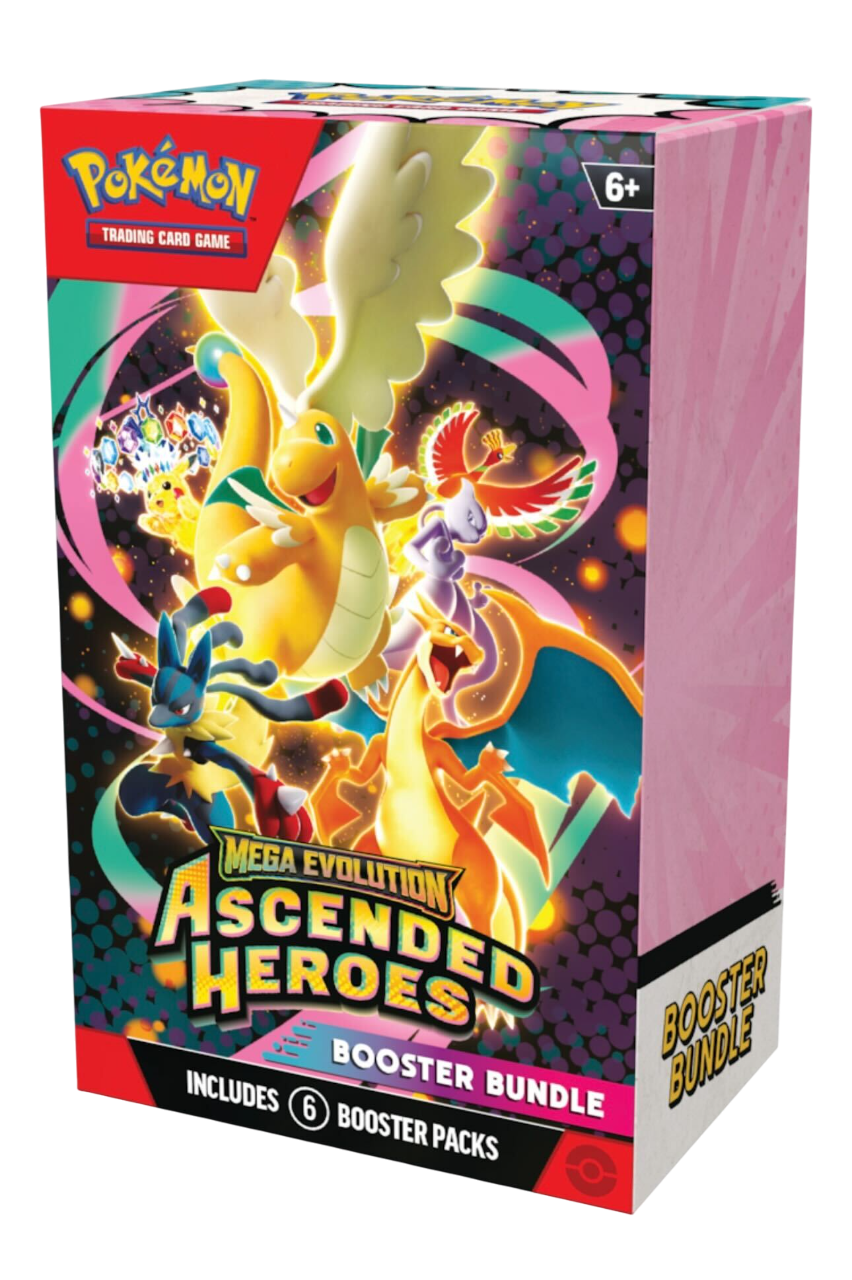 Pokémon TCG: ME2,5 Ascended Heroes! Booster Bundle (6 Boosters)