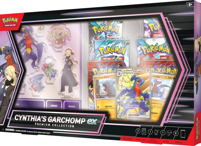 Pokémon Cynthias Garchomp ex Premium Collection Box