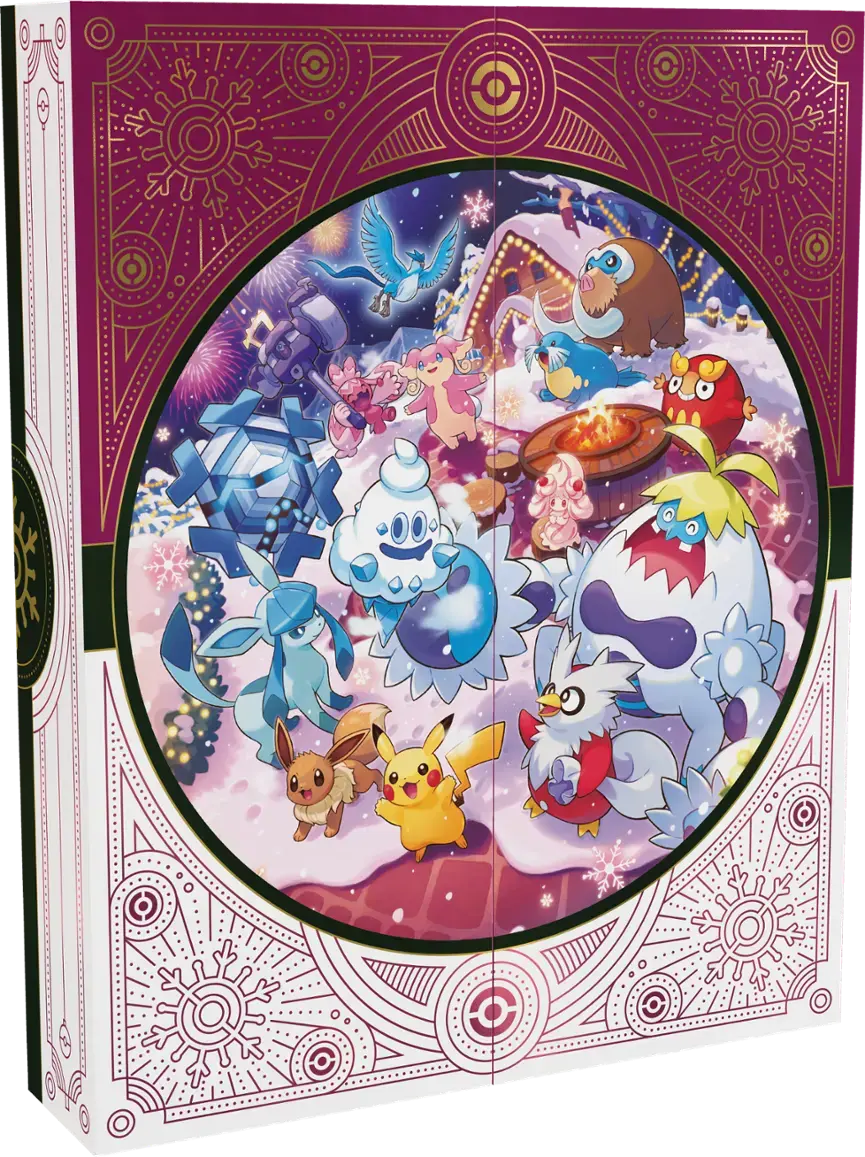 Pokémon Scarlet und Violett Weihnachtskalender 2025