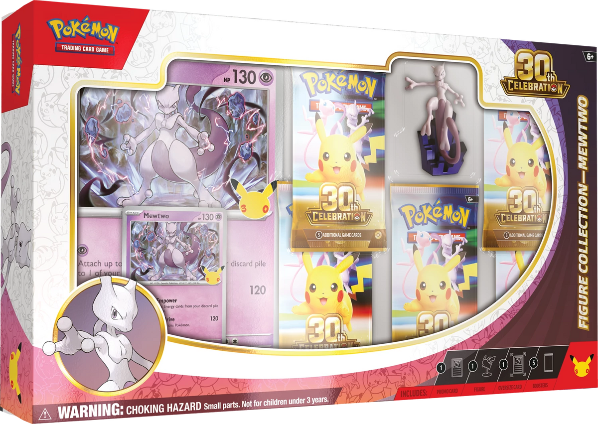 Pokémon TCG 30th Celebration Mewtwo Premium Figure Collection