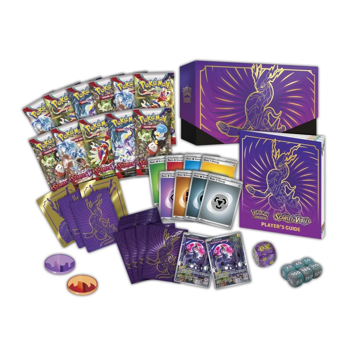 JCC Pokémon : Scarlet & Violet SV08 – Coffret Dresseur Élite du Centre Pokémon Étincelle