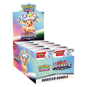 Pokémon TCG: Scarlet and Violet SV8.5 Prismatic Evolutions Booster Bundle Display