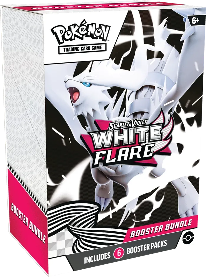 Pokémon-Sammelkartenspiel: Scharlachrot & Violett – Weißer Flammen-Boosterpaket