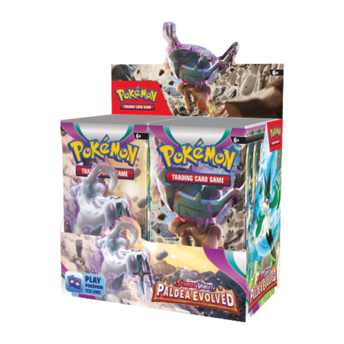 Pokémon TCG: Scarlet & Violet – SV02 Paldea Evolved Booster Display
