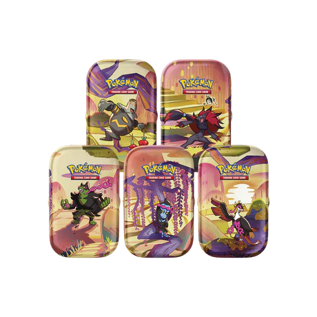 Pokémon TCG: Scarlet & Violet SV06.5 – Shrouded Fable Mini Tin Display