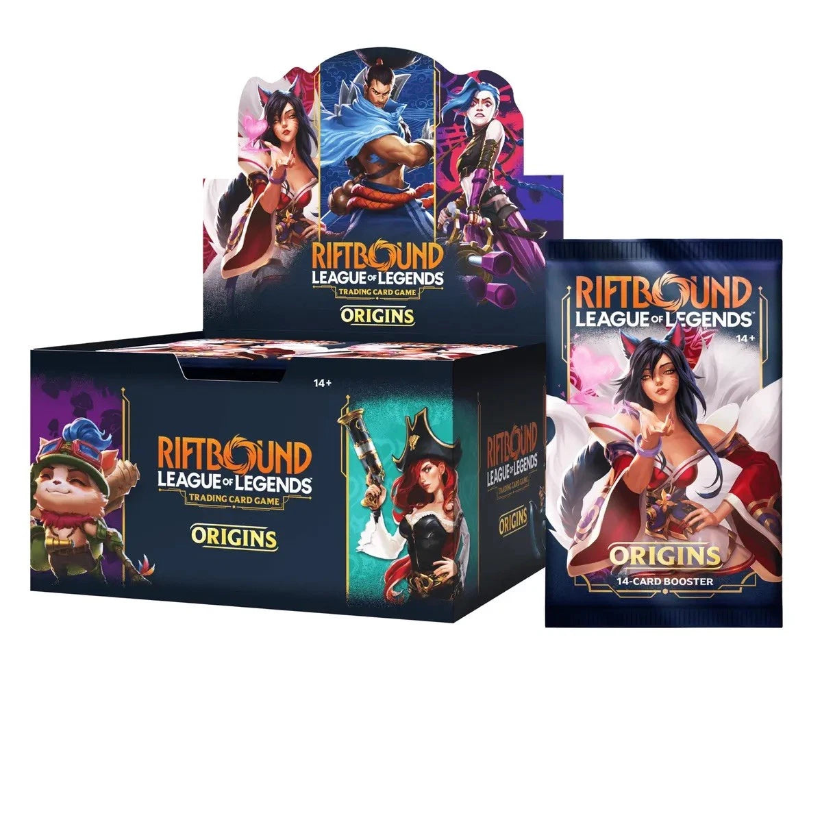Riftbound League of Legends - Set One Origins Booster Display (24 packs)