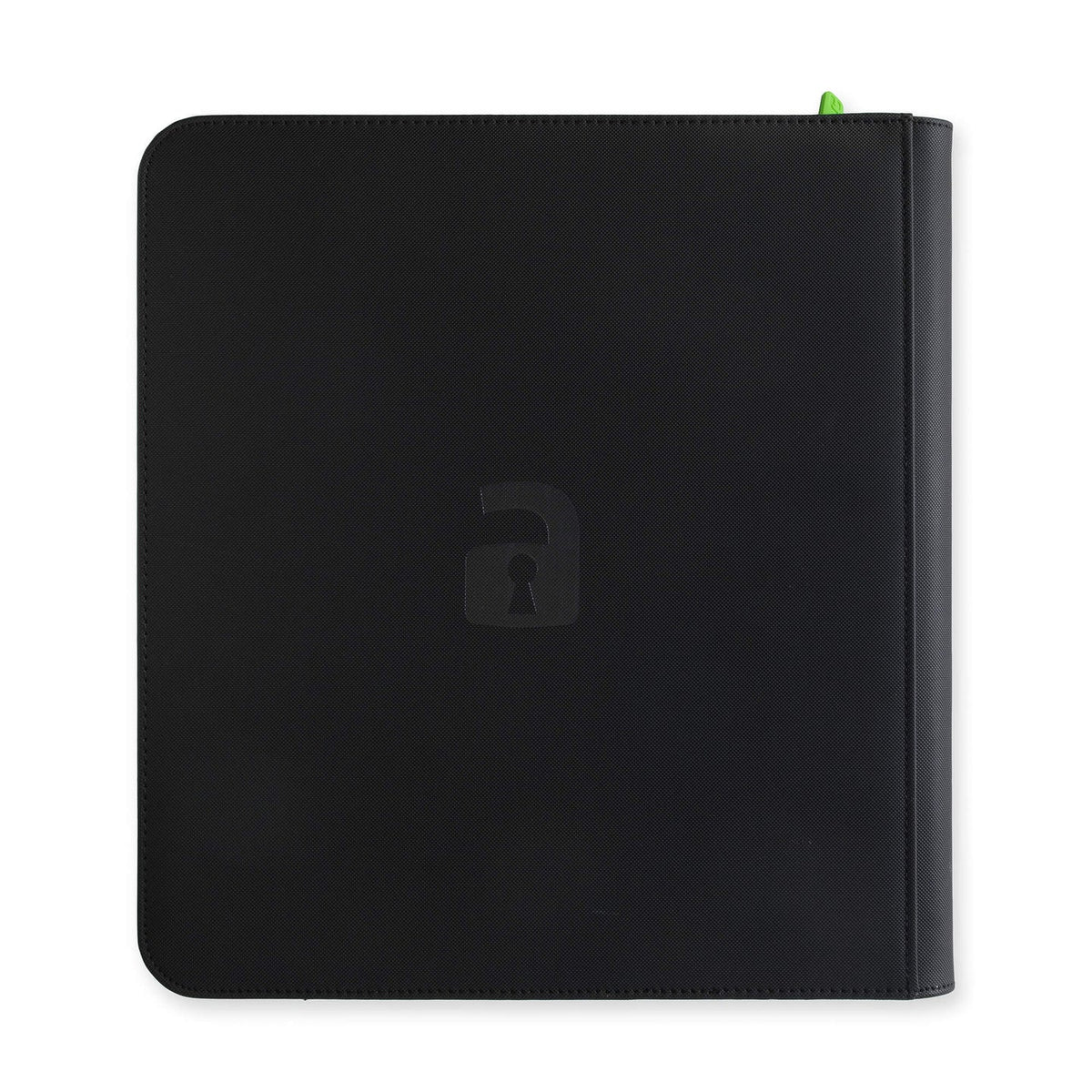 Exo-Tec Zip Binder 12-Pocket Sideloading Trading Carde Binder - Black