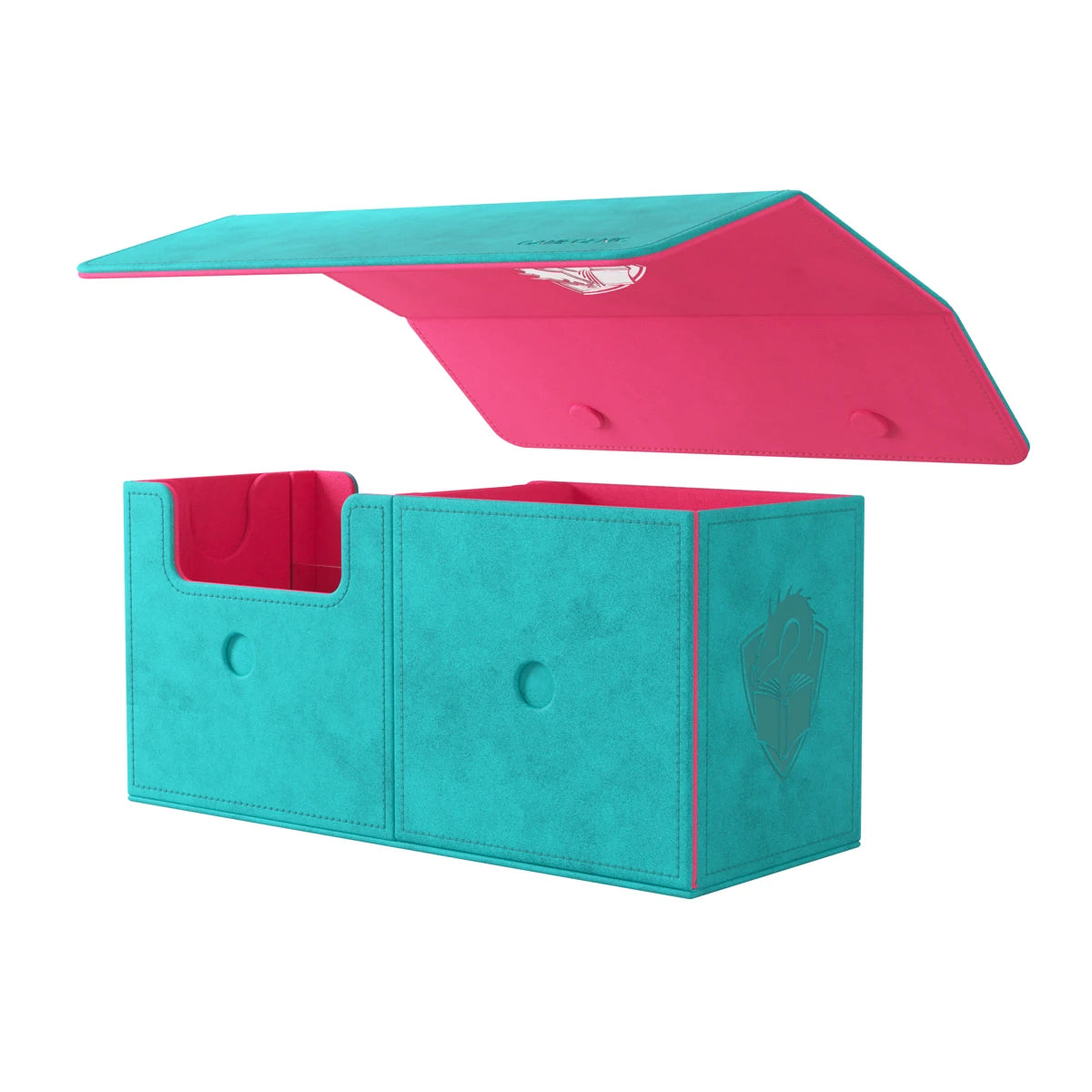 Gamegenic – Coffret de decks Academic 133+ XL (bleu sarcelle/rose)