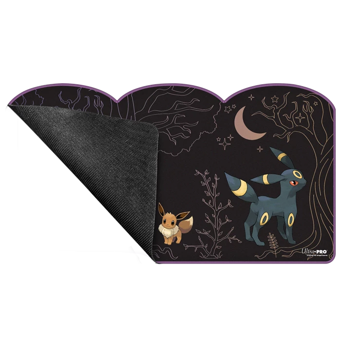 Eevee Espeon Umbreon die cut playmat reverse