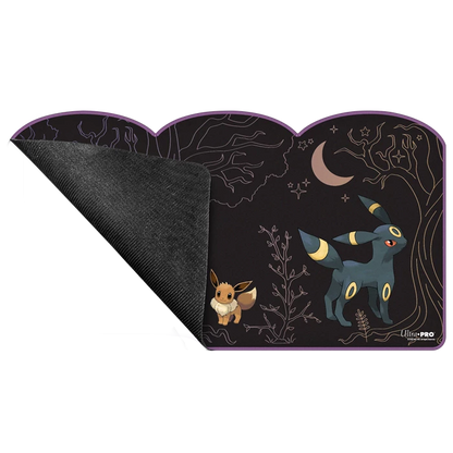 Eevee Espeon Umbreon die cut playmat reverse