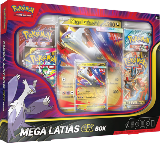 Pokémon TCG: Mega Evolution – Mega Latias EX Box