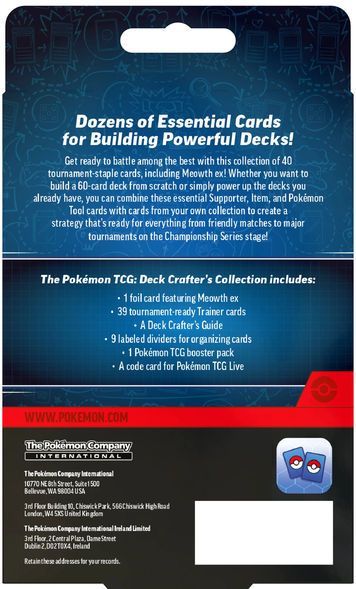 Pokemon Deck Crafter's Collection 2026