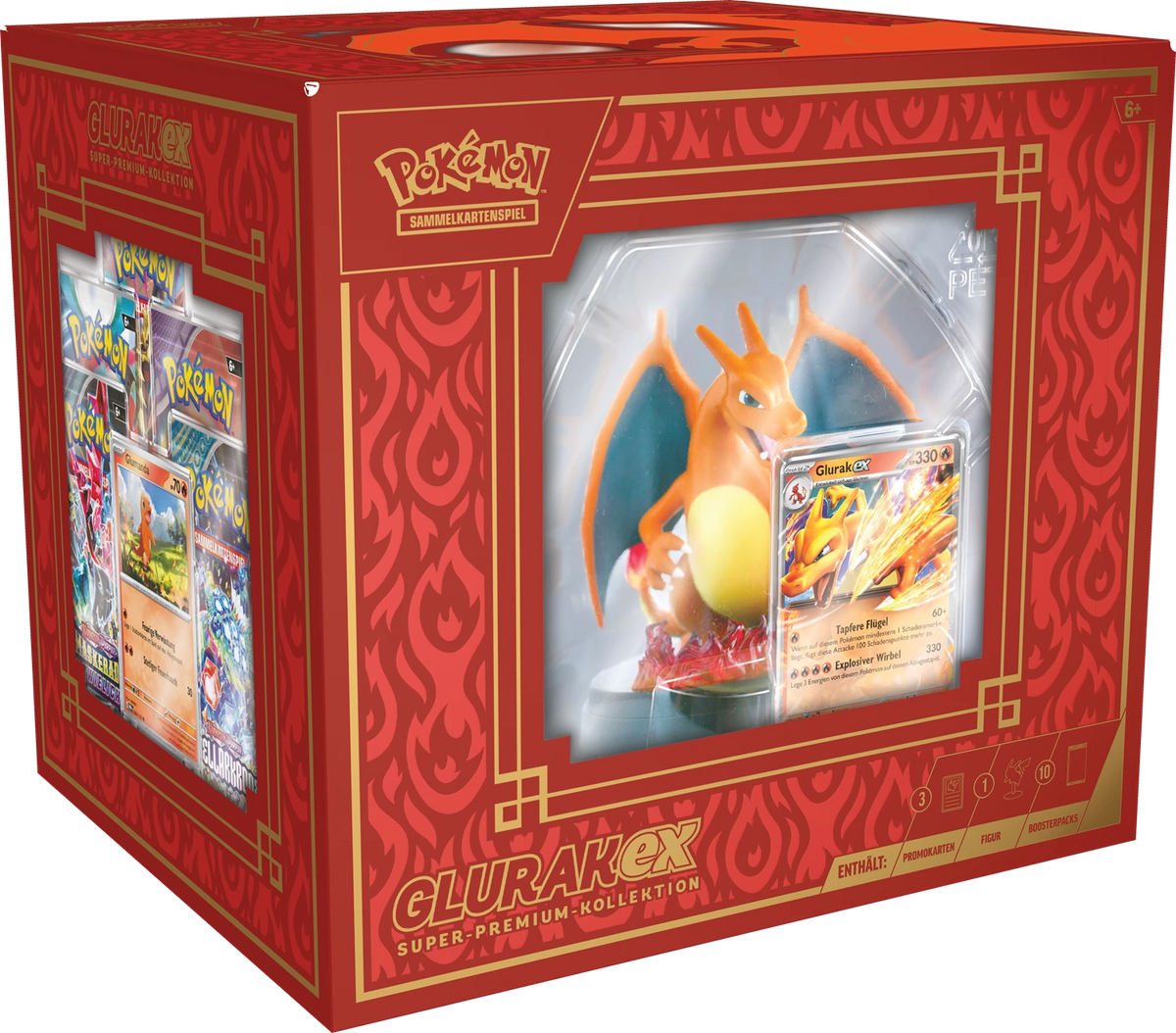 Pokémon Charizard EX Super Premium Collection (10 Booster)