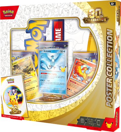 Pokémon TCG 30th Celebration Poster Collection