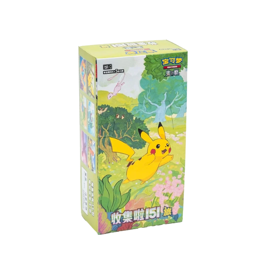 Pokémon 151 Journey Jumbo Display CHN