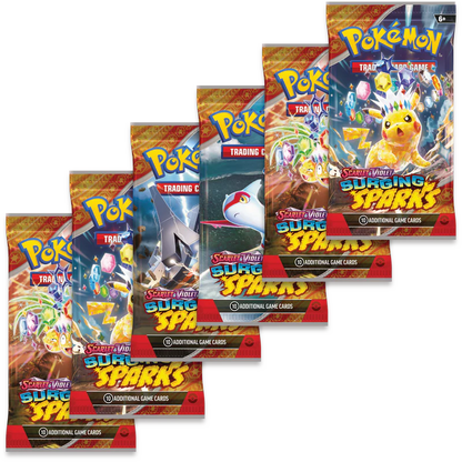 Pokémon TCG: Scarlet and Violet SV08 – Surging Spark Booster Bundle
