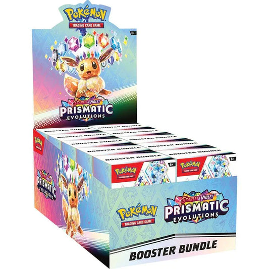 Prismatic Evolutions Booster Bundle display SEALED -ENGLISH