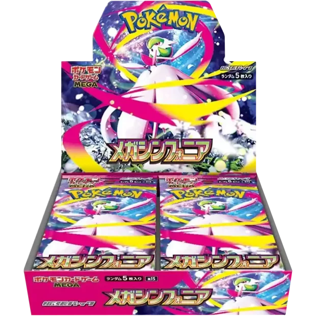 Pokémon Card Game MEGA Expansion Pack Mega Symphonia Display JP