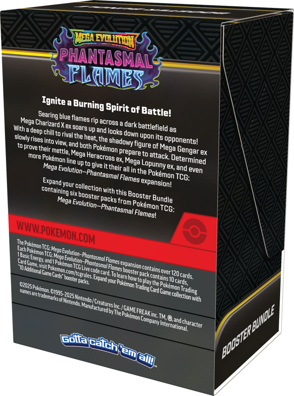 Pokémon TCG: ME01 – Mega Evolution Booster Bundle