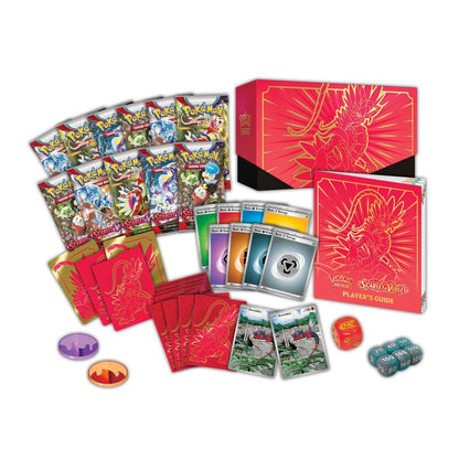 JCC Pokémon : Scarlet &amp; Violet SV08 – Coffret Dresseur Élite du Centre Pokémon Étincelle
