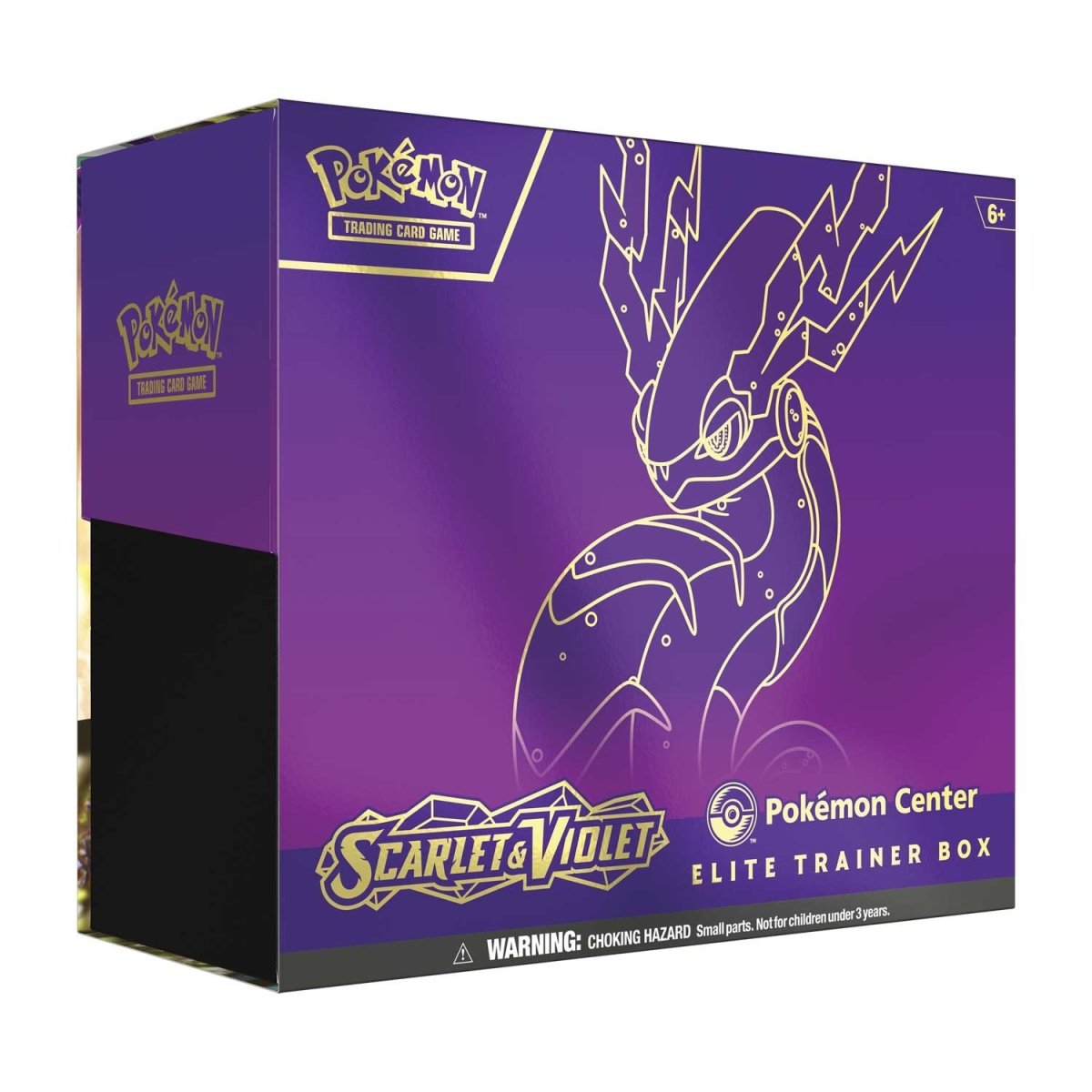 JCC Pokémon : Scarlet &amp; Violet SV08 – Coffret Dresseur Élite du Centre Pokémon Étincelle