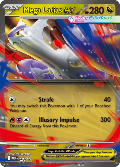 Pokémon TCG: Mega Evolution – Mega Latias EX Box