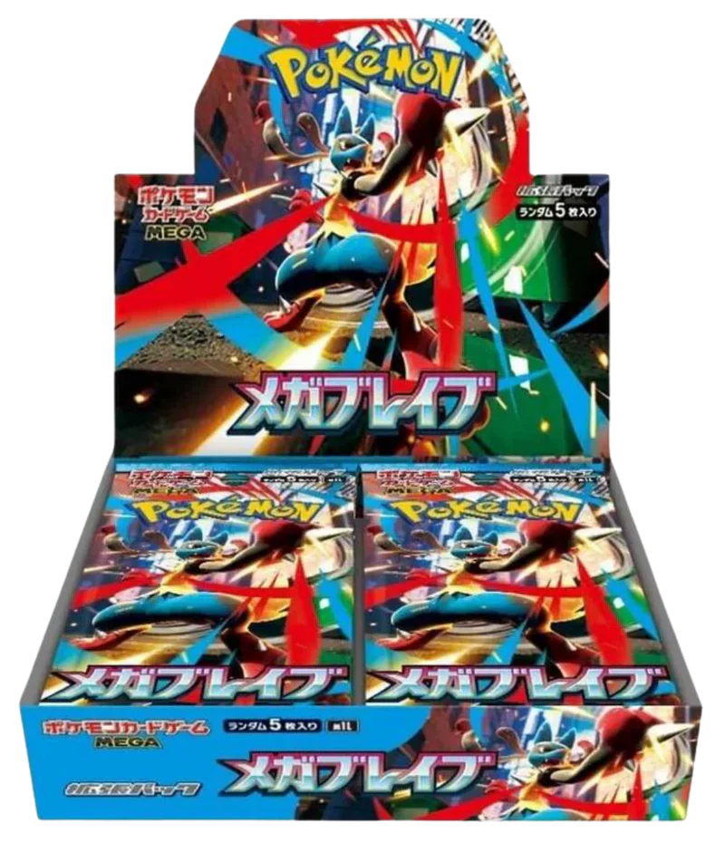 Pokémon Card Game MEGA Expansion Pack Mega Brave Display JP