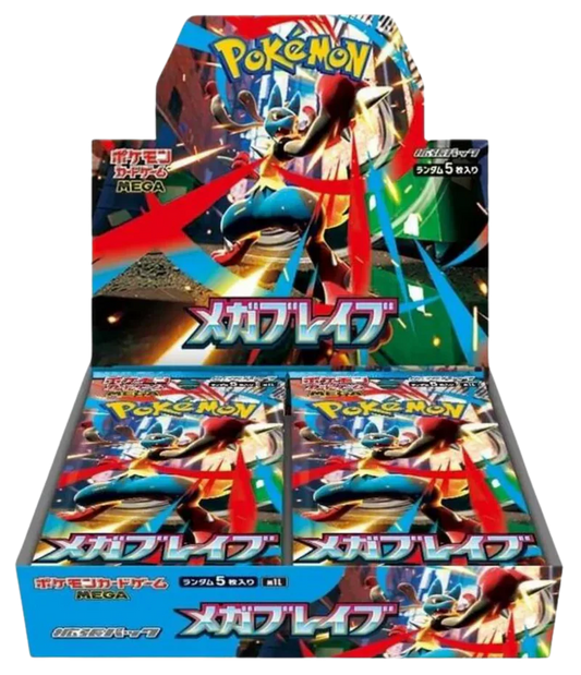 Pokémon Card Game MEGA Expansion Pack Mega Brave Display JP