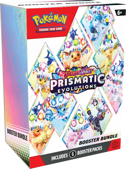 Pokémon TCG: Scarlet and Violet SV8.5 Prismatic Evolutions Booster Bundle Display