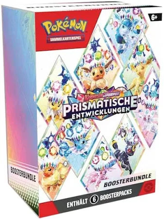 Pokémon TCG: Scarlet and Violet SV8.5 Prismatic Evolutions Booster Bundle Display