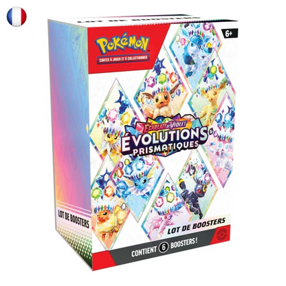 Pokémon TCG: Scarlet and Violet SV8.5 Prismatic Evolutions Booster Bundle Display