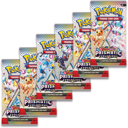 Pokémon TCG: Scarlet and Violet SV8.5 Prismatic Evolutions Booster Bundle Display