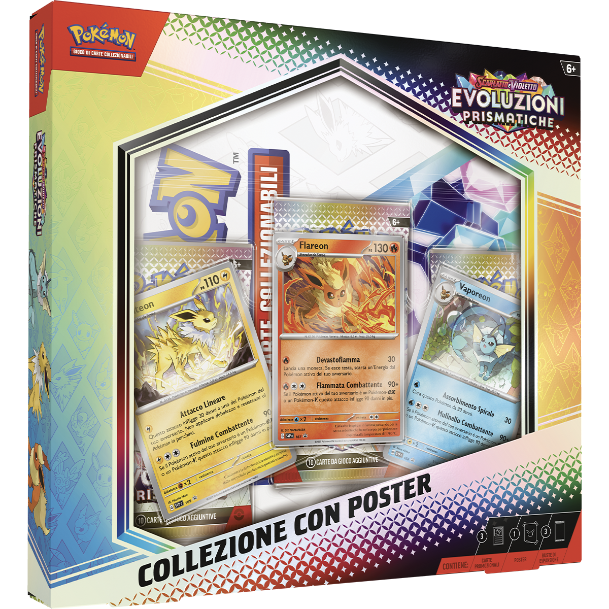 Pokémon TCG: Scarlet & Violet — Prismatic Evolutions Poster Collection