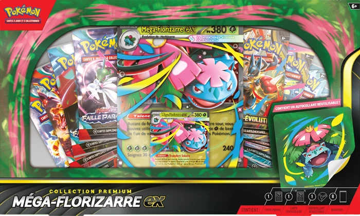 Pokémon-Sammelkartenspiel: Mega-Bisaflor ex Premium-Kollektion