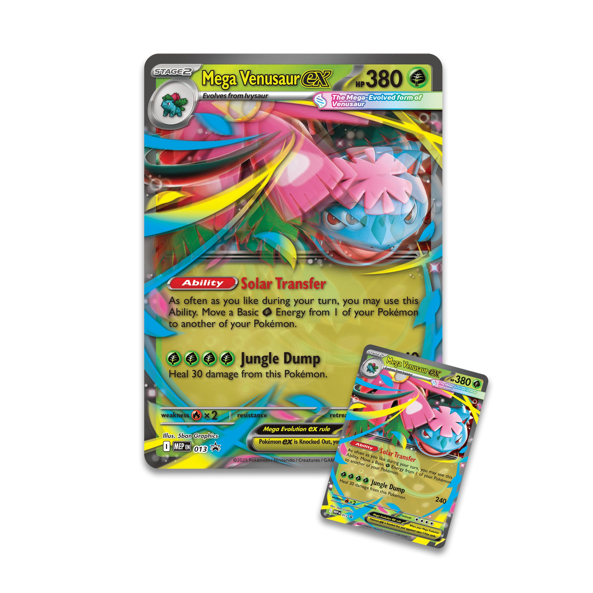 Pokémon-Sammelkartenspiel: Mega-Bisaflor ex Premium-Kollektion