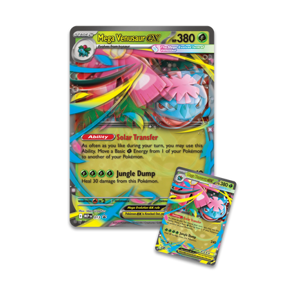 Pokémon-Sammelkartenspiel: Mega-Bisaflor ex Premium-Kollektion