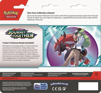 Pokemon Sv09 Journey Together 3-Pack Blister Yanmega