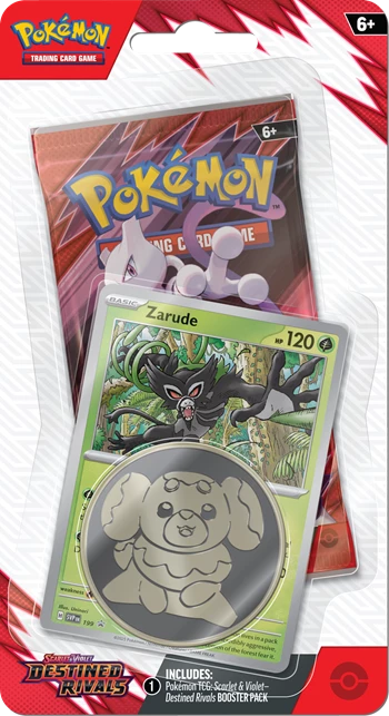 Pokémon SV10 Schicksalsrivalen Zarude Checklane Blister
