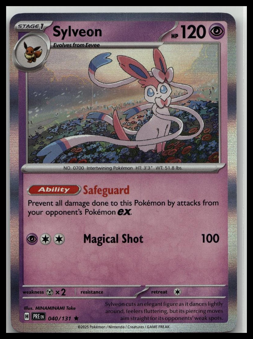 SV: Prismatic Evolutions #041/131 Sylveon ex