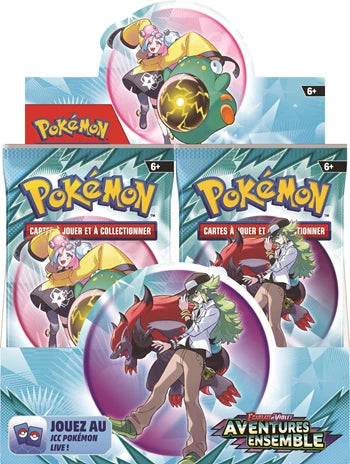 Pokémon SV09 Gemeinsame Reise Booster-Display