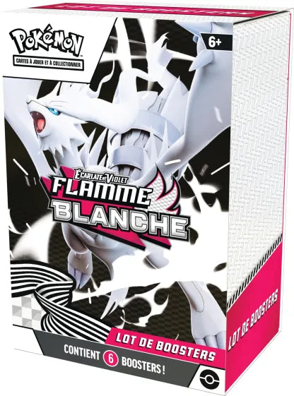 Pokémon-Sammelkartenspiel: Scharlachrot &amp; Violett – Weißer Flammen-Boosterpaket