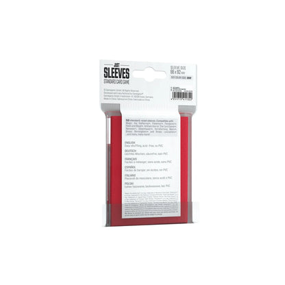 Just Sleeves – Standard-Kartenspielhüllen (Rot)