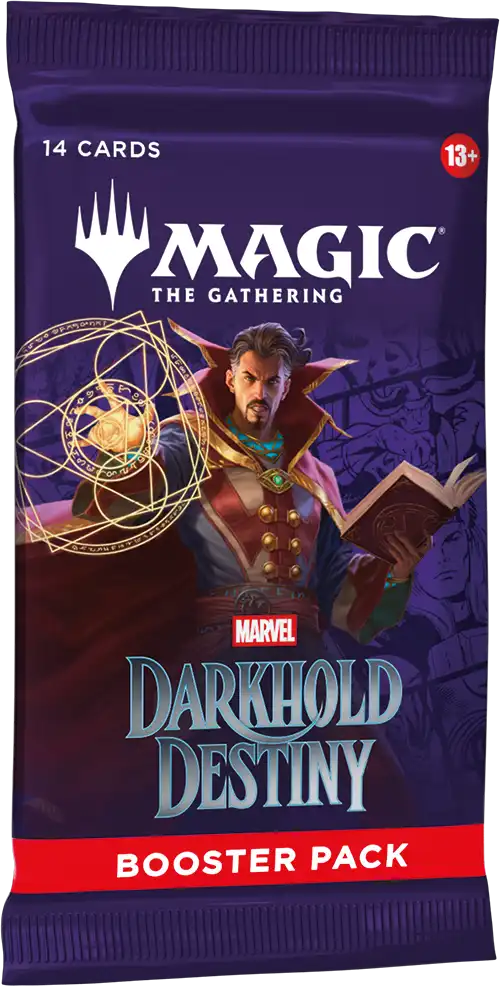 Official Marvel Darkhold Destiny product packaging