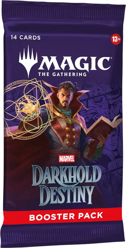 Official Marvel Darkhold Destiny product packaging