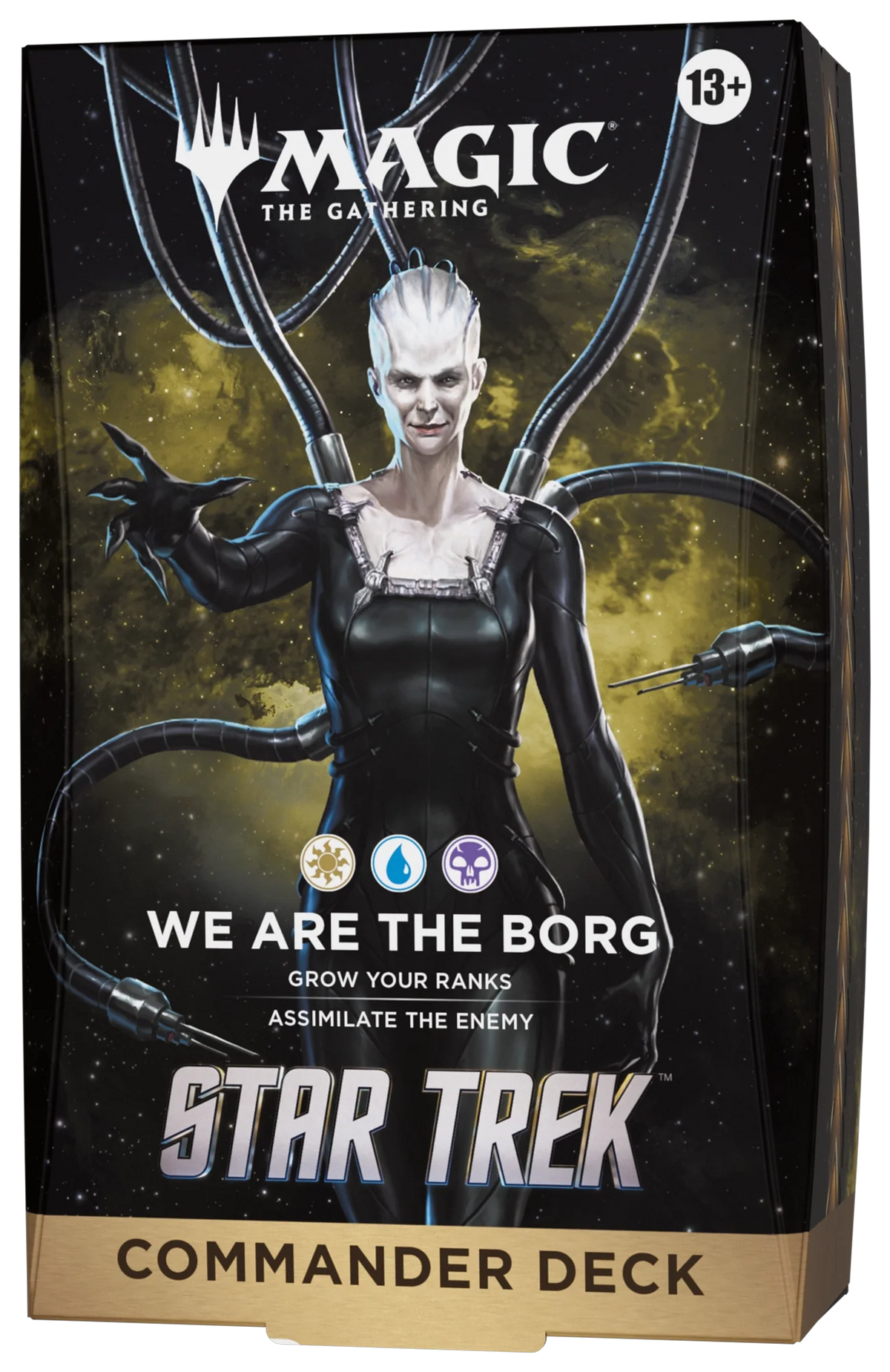 Official Star Trek borg product packaging