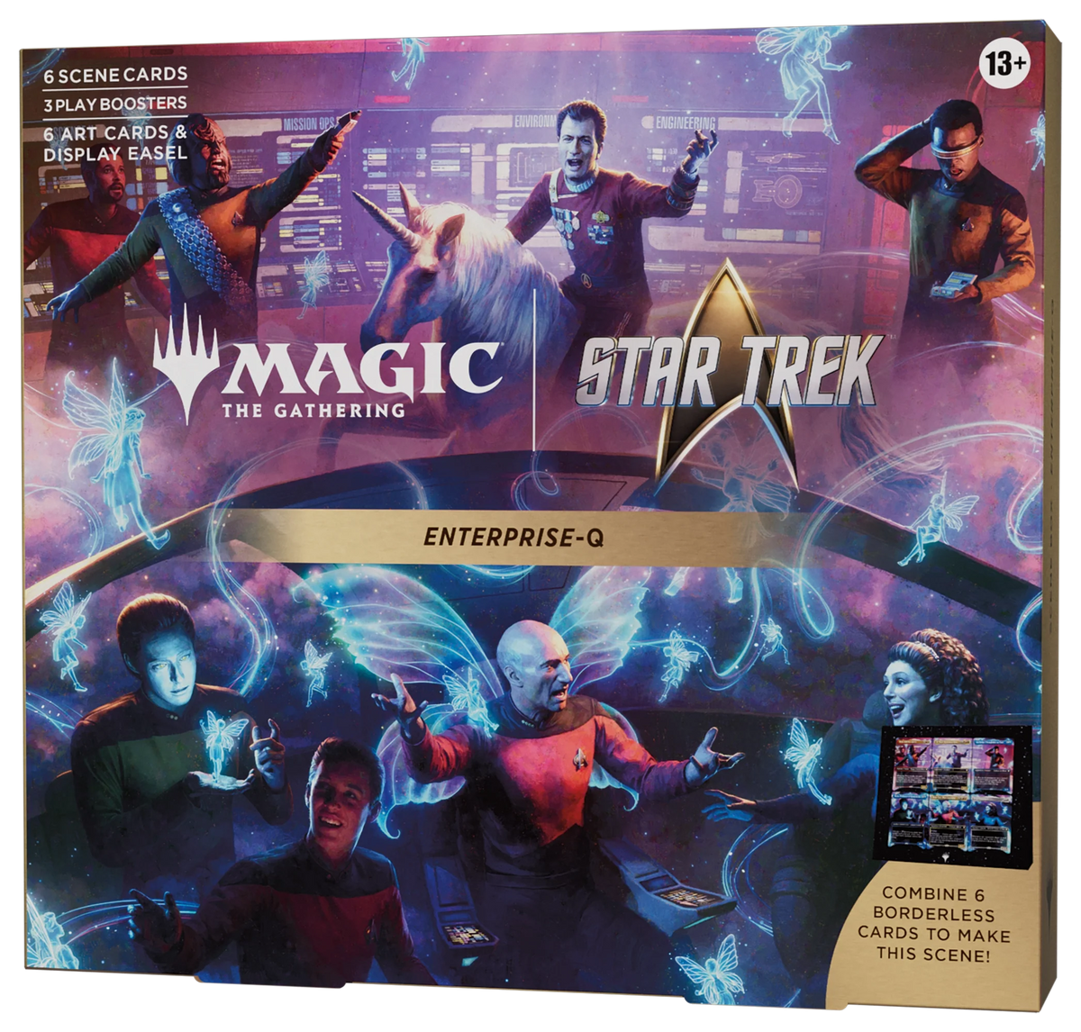 Star Trek enterprise-q packaging
